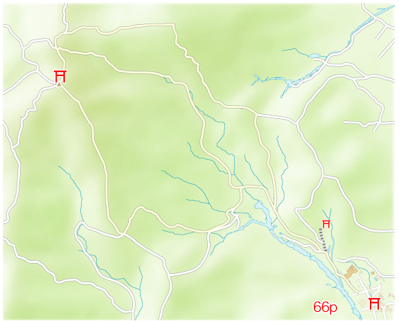 椿大神社奥宮への道
