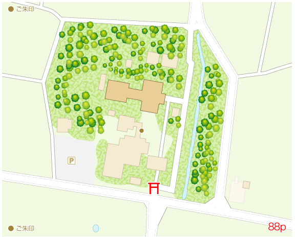 浅間神社境内図