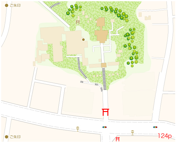 二荒山神社境内図
