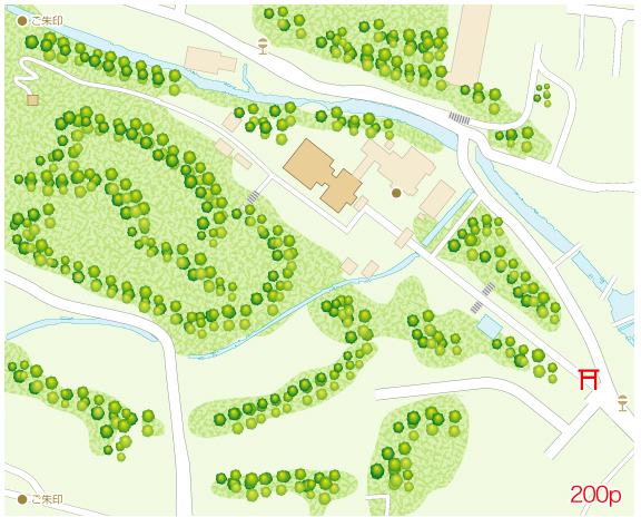 中山神社境内図