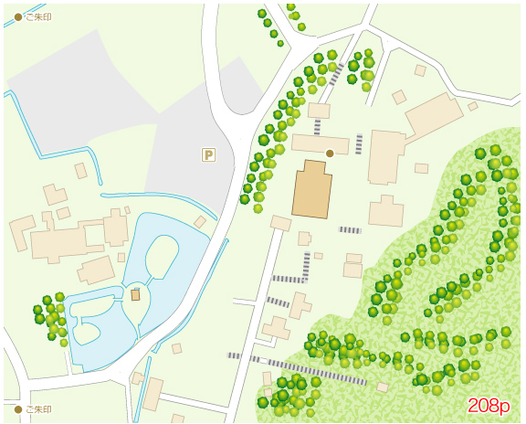 吉備津神社境内図