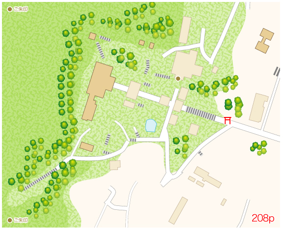 吉備津神社境内図