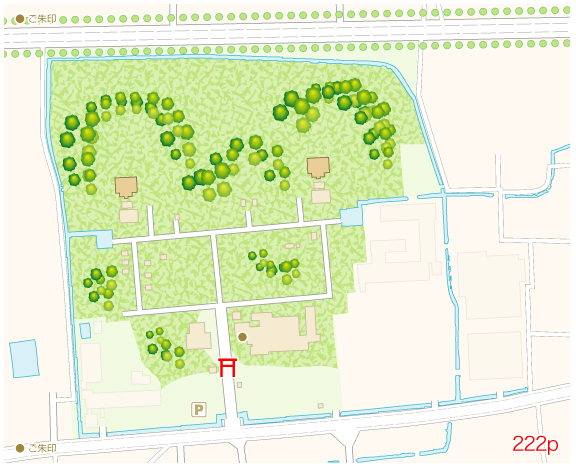 日前神宮境内図