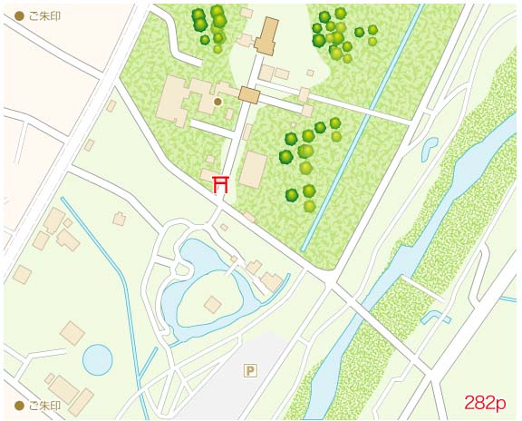 伊佐須美神社境内図